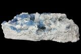 Blue, Cubic Fluorite Crystal Cluster - New Mexico #100991-2